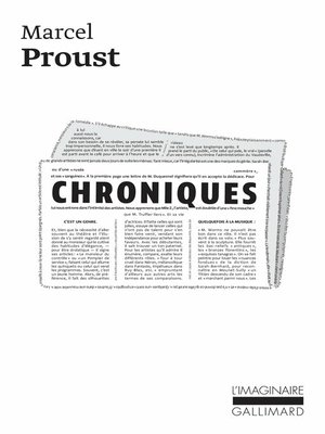 cover image of Chroniques